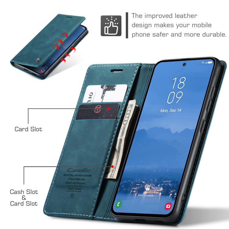 For Galaxy S25+ 5G CaseMe 013 Multifunctional Horizontal Flip Leather Phone Case