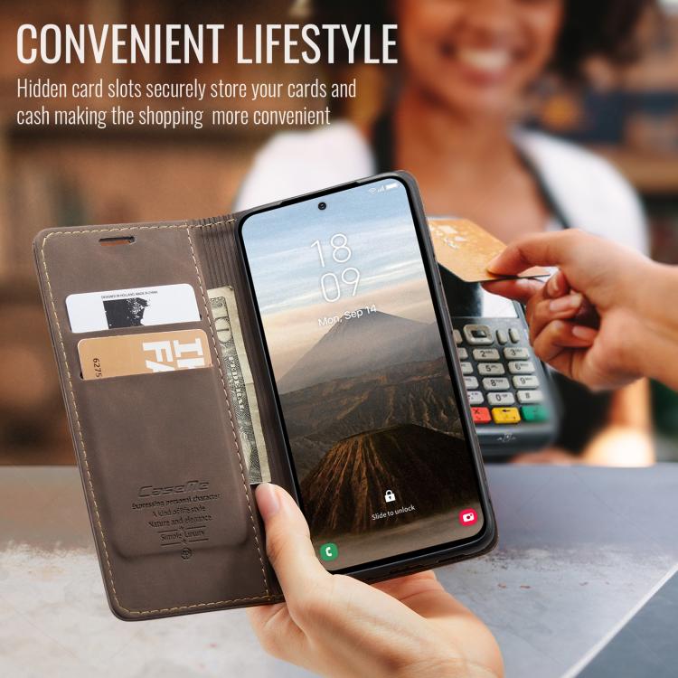 For Galaxy S25+ 5G CaseMe 013 Multifunctional Horizontal Flip Leather Phone Case