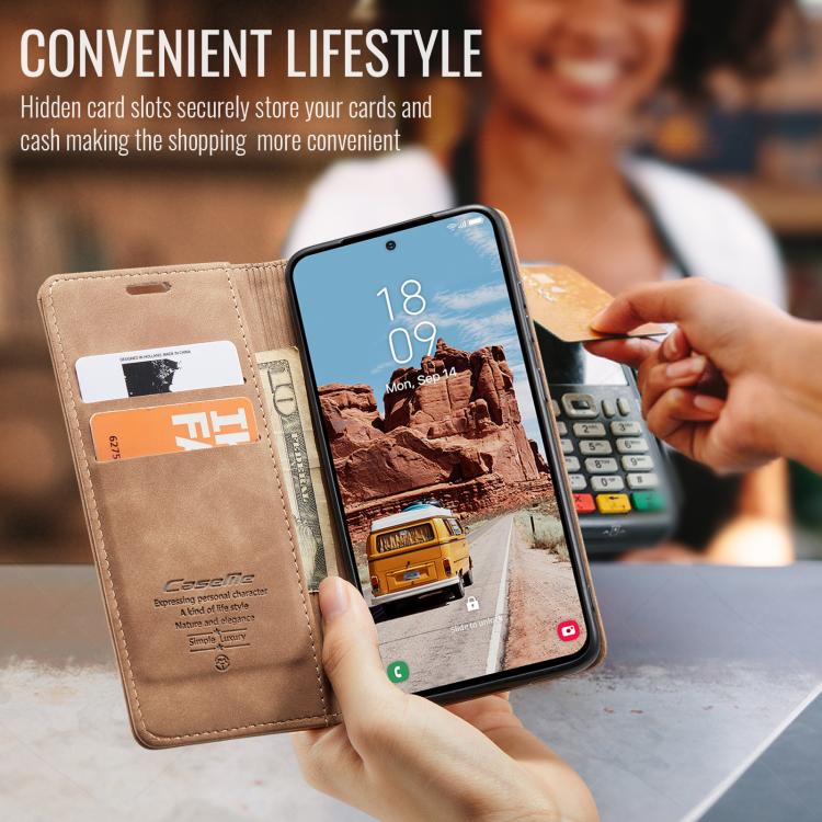 For Galaxy S25+ 5G CaseMe 013 Multifunctional Horizontal Flip Leather Phone Case