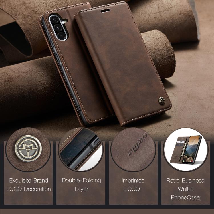 For Galaxy A36 5G CaseMe 013 Multifunctional Horizontal Flip Leather Phone Case