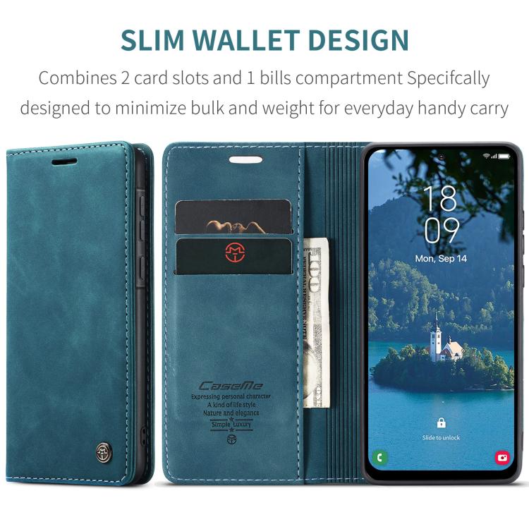For Galaxy A56 5G CaseMe 013 Multifunctional Horizontal Flip Leather Phone Case