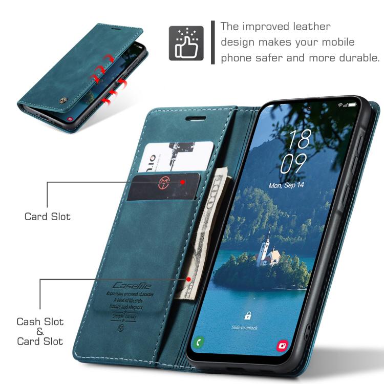 For Galaxy A56 5G CaseMe 013 Multifunctional Horizontal Flip Leather Phone Case