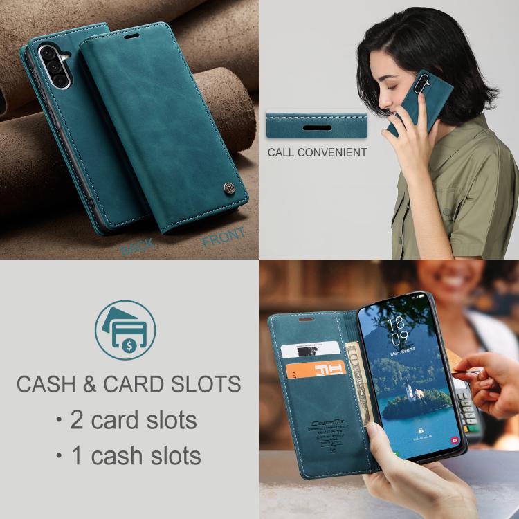 For Galaxy A56 5G CaseMe 013 Multifunctional Horizontal Flip Leather Phone Case