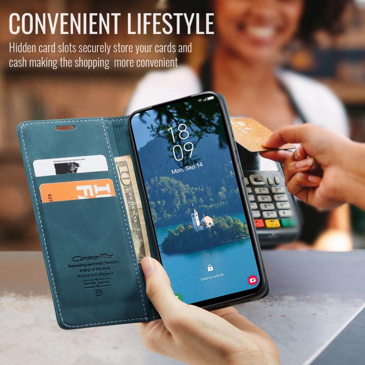 For Galaxy A56 5G CaseMe 013 Multifunctional Horizontal Flip Leather Phone Case