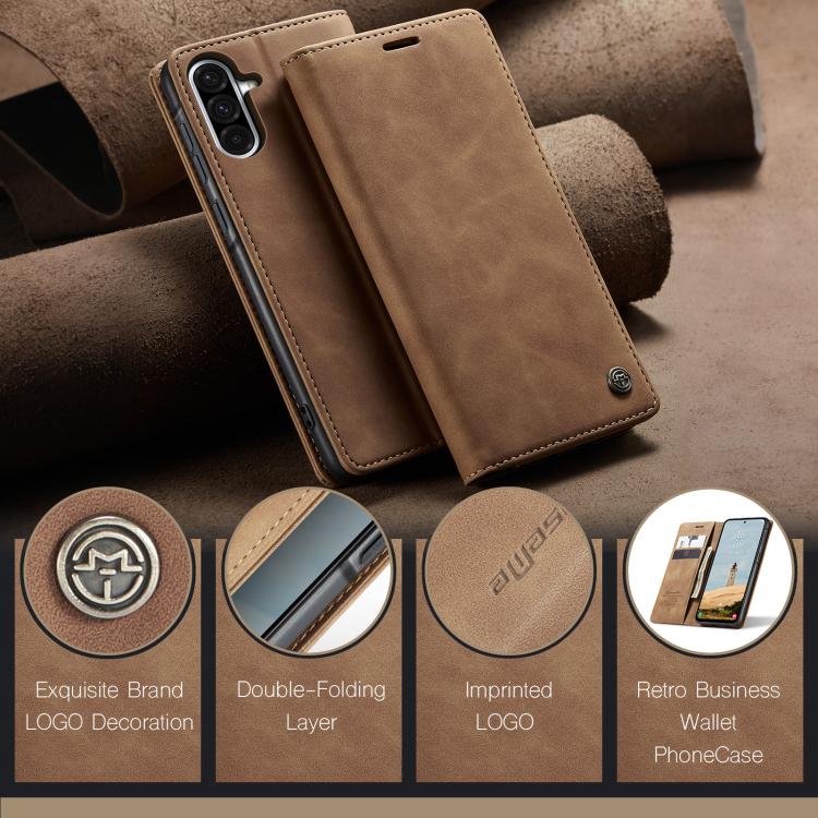 For Galaxy A56 5G CaseMe 013 Multifunctional Horizontal Flip Leather Phone Case