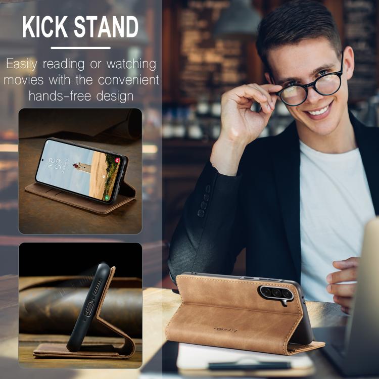 For Galaxy A56 5G CaseMe 013 Multifunctional Horizontal Flip Leather Phone Case