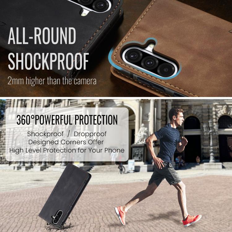 For Galaxy A56 5G CaseMe 013 Multifunctional Horizontal Flip Leather Phone Case