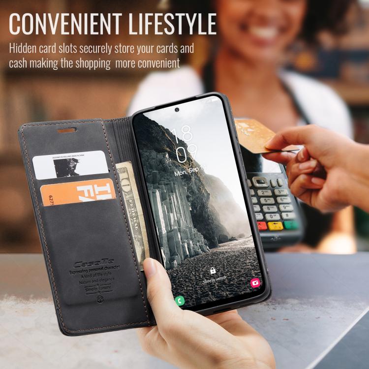 For Galaxy A56 5G CaseMe 013 Multifunctional Horizontal Flip Leather Phone Case