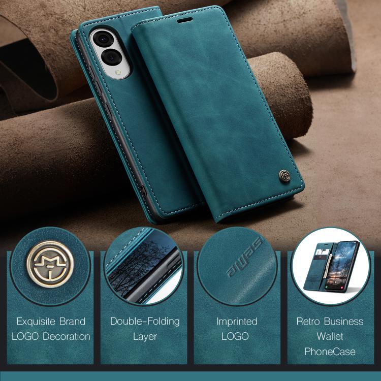 For Galaxy S25 Edge 5G CaseMe 013 Multifunctional Horizontal Flip Leather Phone Case