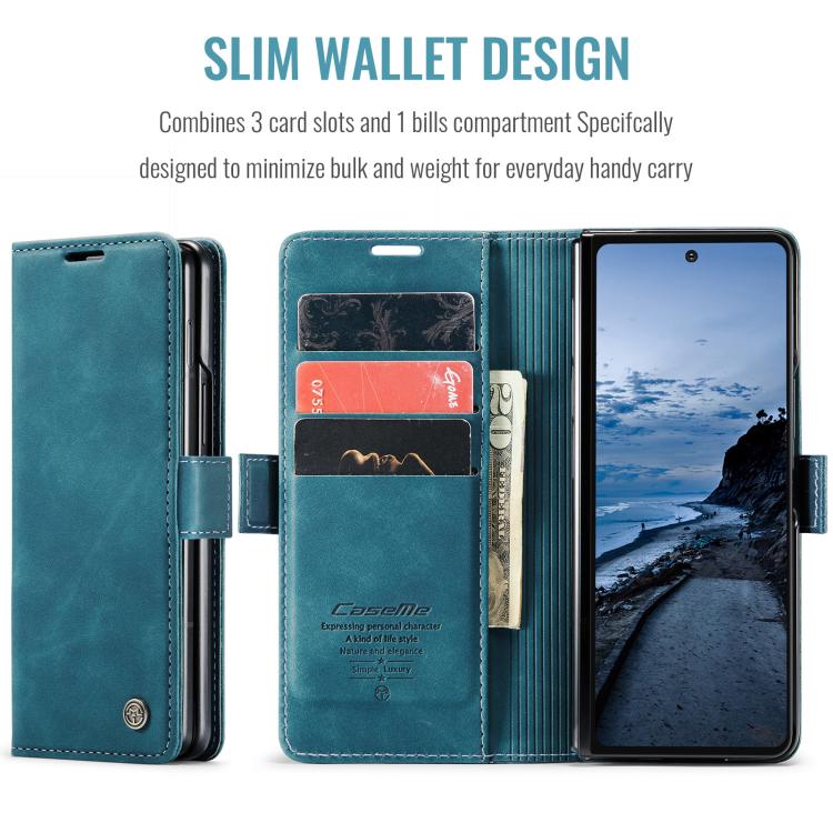 For Galaxy Z Fold7 CaseMe 013 Multifunctional Horizontal Flip Leather Phone Case