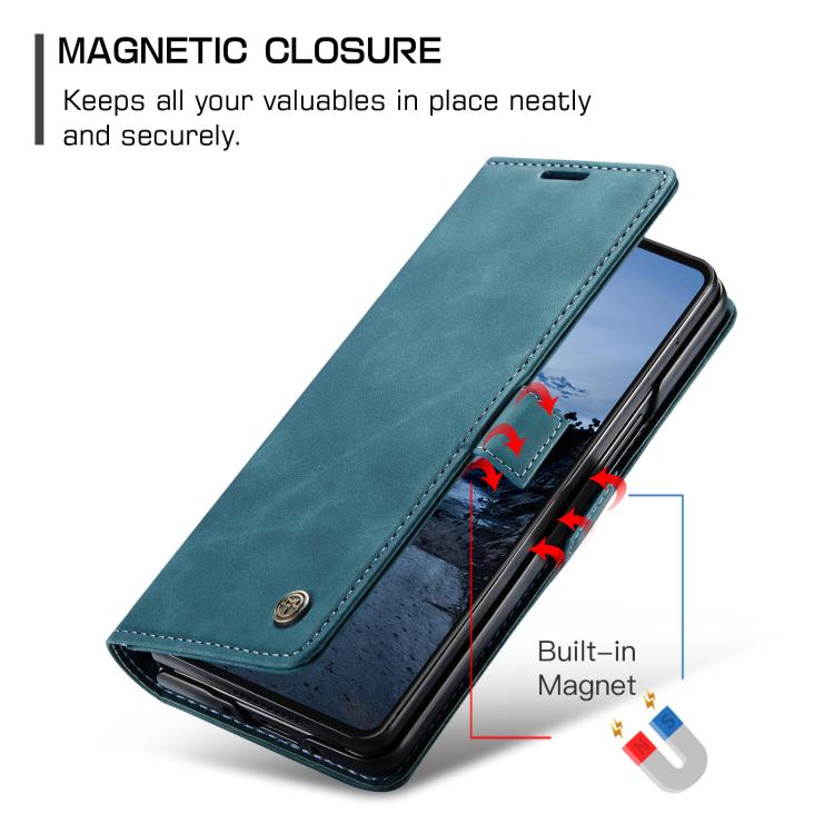For Galaxy Z Fold7 CaseMe 013 Multifunctional Horizontal Flip Leather Phone Case
