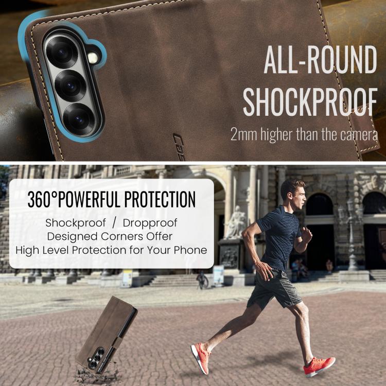 For Galaxy Z Fold7 CaseMe 013 Multifunctional Horizontal Flip Leather Phone Case