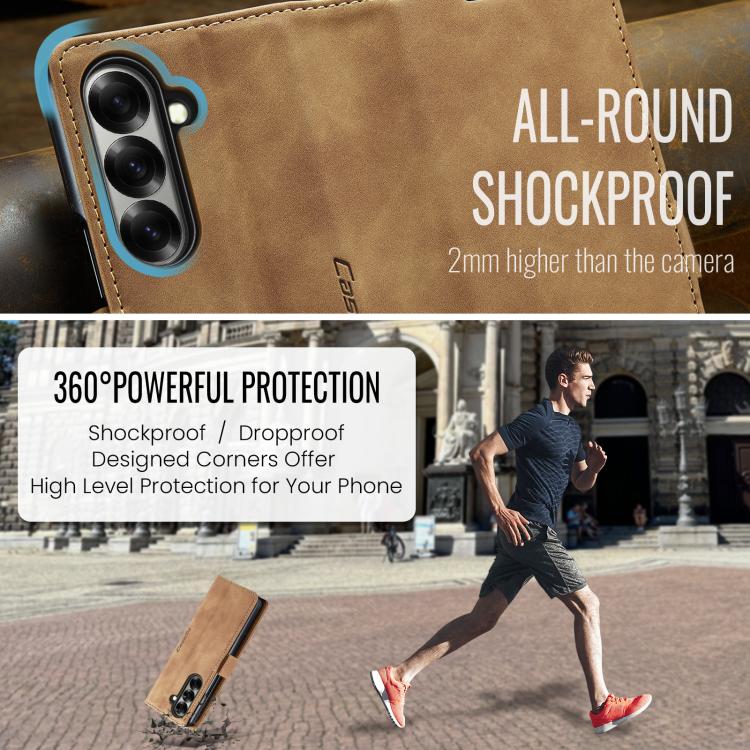 For Galaxy Z Fold7 CaseMe 013 Multifunctional Horizontal Flip Leather Phone Case