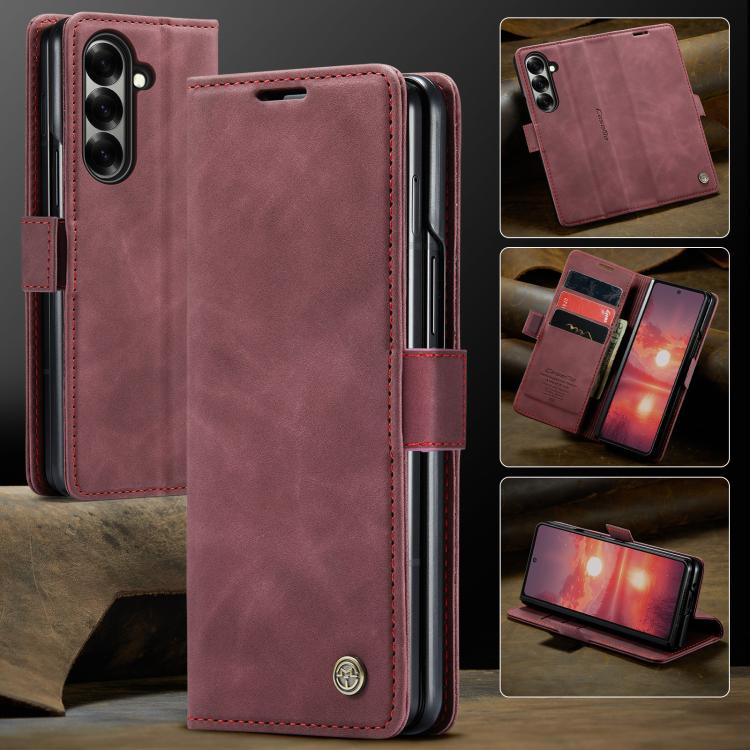 For Galaxy Z Fold7 CaseMe 013 Multifunctional Horizontal Flip Leather Phone Case