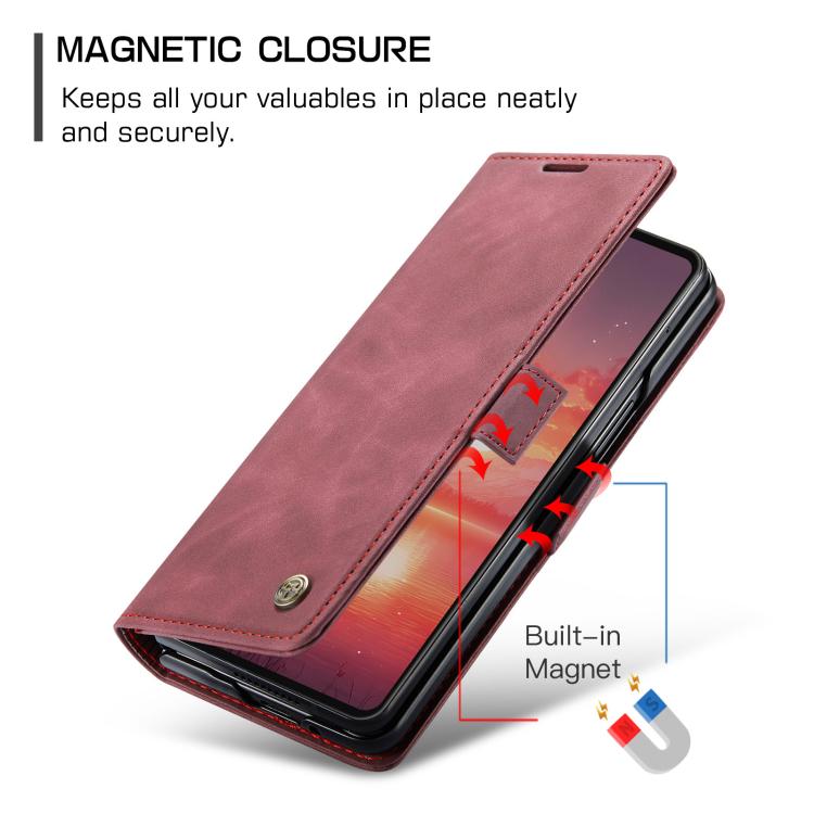 For Galaxy Z Fold7 CaseMe 013 Multifunctional Horizontal Flip Leather Phone Case