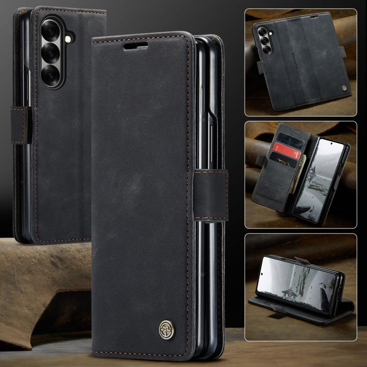 For Galaxy Z Fold7 CaseMe 013 Multifunctional Horizontal Flip Leather Phone Case