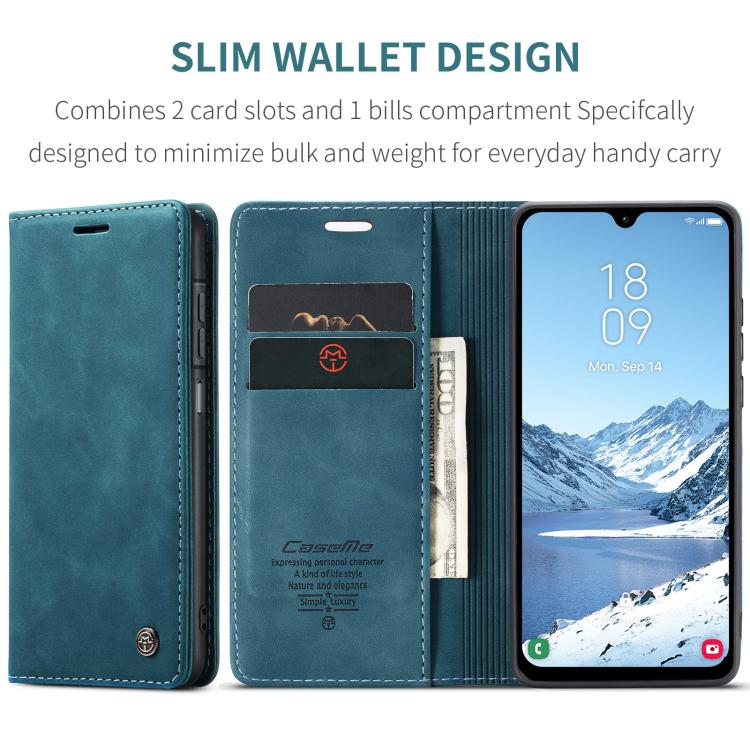 For Galaxy A17 4G CaseMe 013 Multifunctional Horizontal Flip Leather Phone Case