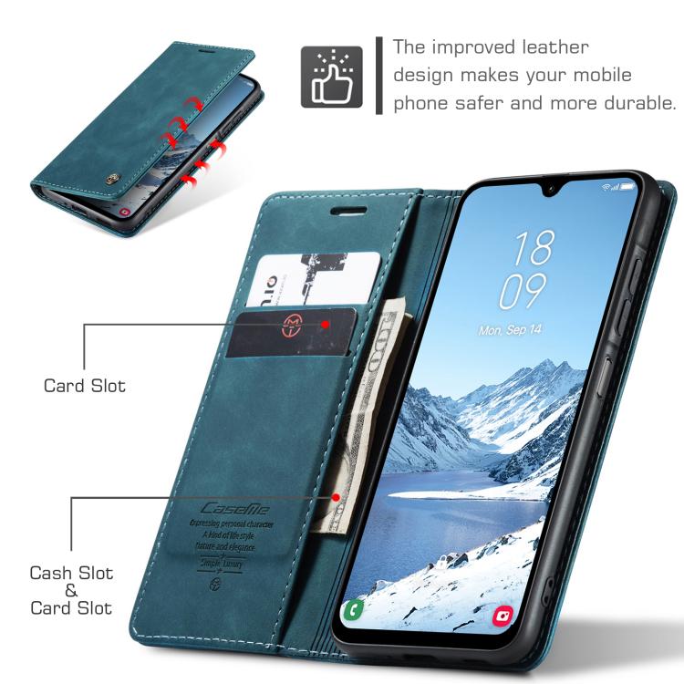 For Galaxy A17 4G CaseMe 013 Multifunctional Horizontal Flip Leather Phone Case