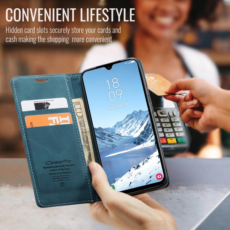 For Galaxy A17 4G CaseMe 013 Multifunctional Horizontal Flip Leather Phone Case