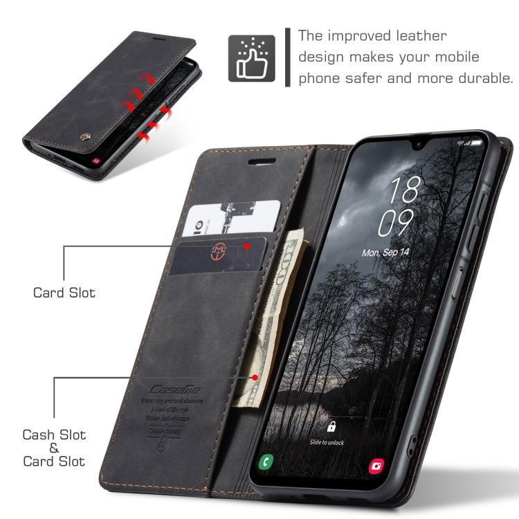 For Galaxy A17 4G CaseMe 013 Multifunctional Horizontal Flip Leather Phone Case