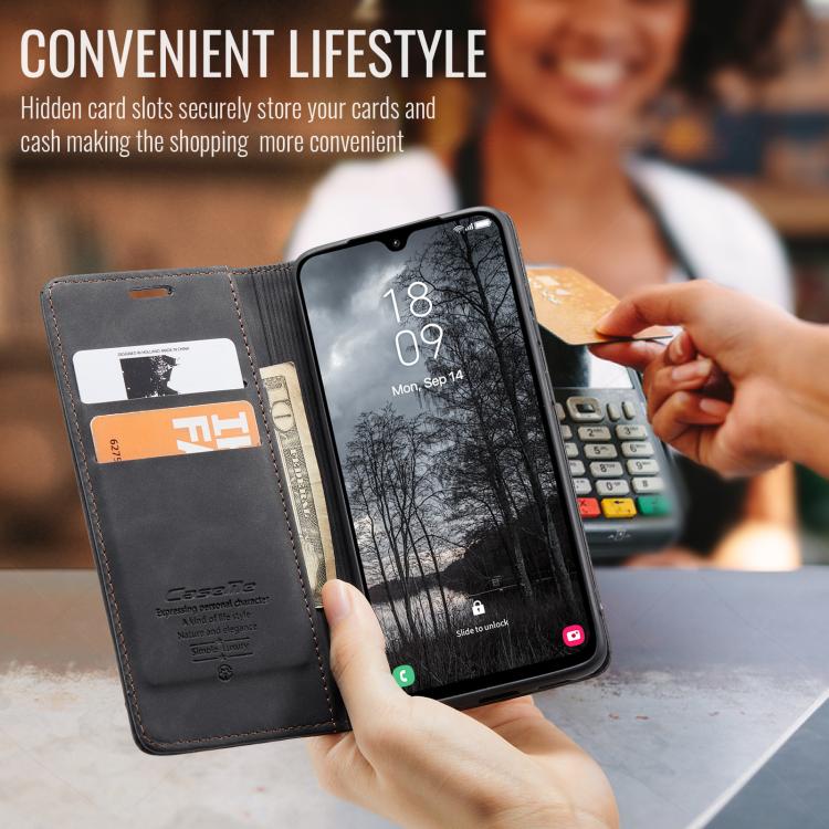 For Galaxy A17 4G CaseMe 013 Multifunctional Horizontal Flip Leather Phone Case