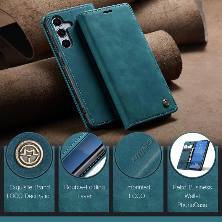 For Galaxy S25 FE 5G CaseMe 013 Multifunctional Horizontal Flip Leather Phone Case