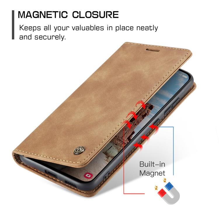 For Galaxy S25 FE 5G CaseMe 013 Multifunctional Horizontal Flip Leather Phone Case