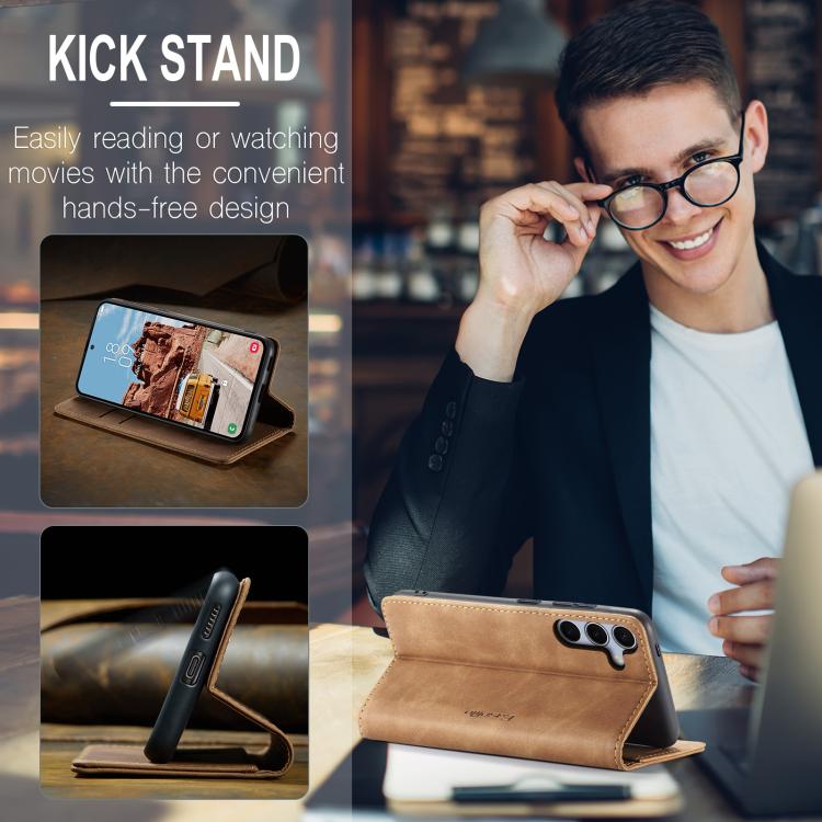 For Galaxy S25 FE 5G CaseMe 013 Multifunctional Horizontal Flip Leather Phone Case