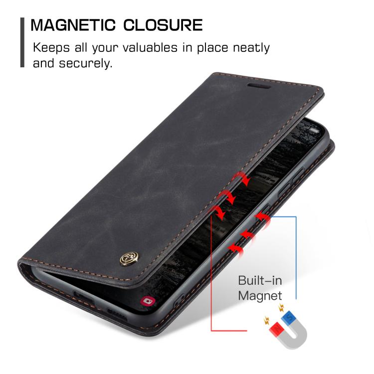 For Galaxy S25 FE 5G CaseMe 013 Multifunctional Horizontal Flip Leather Phone Case