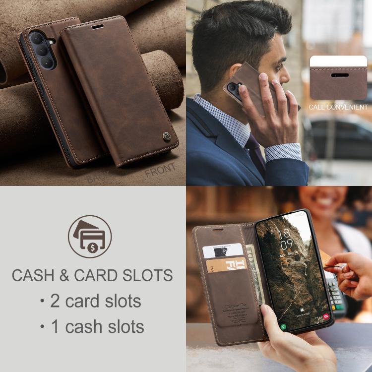 For Galaxy S26 5G CaseMe 013 Multifunctional Horizontal Flip Leather Phone Case