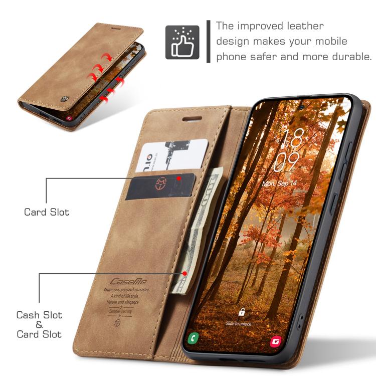 For Galaxy S26 5G CaseMe 013 Multifunctional Horizontal Flip Leather Phone Case
