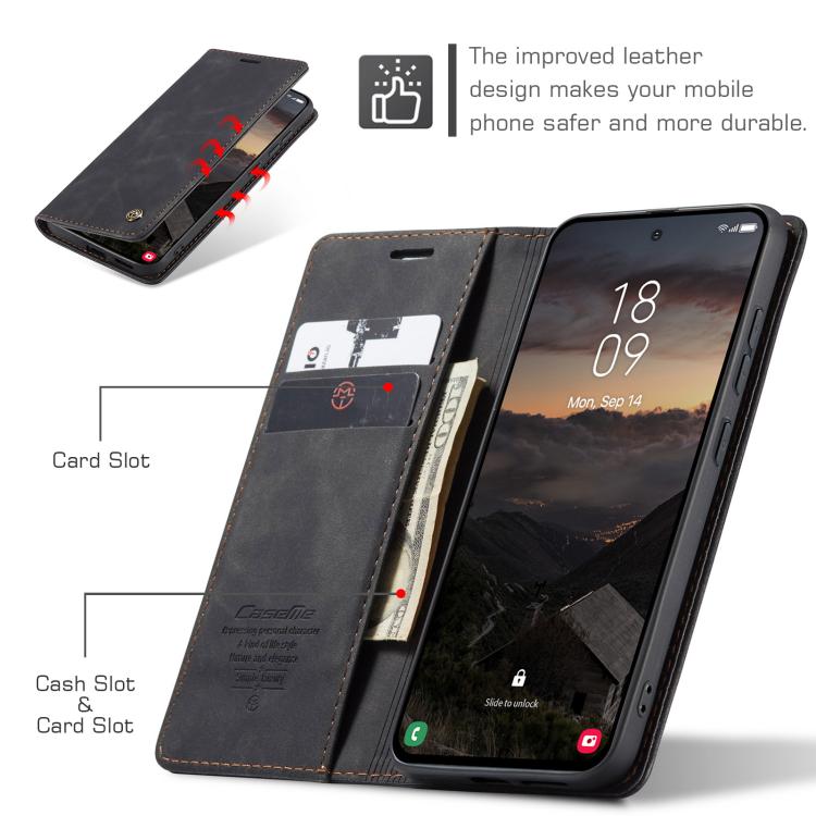 For Galaxy S26 5G CaseMe 013 Multifunctional Horizontal Flip Leather Phone Case