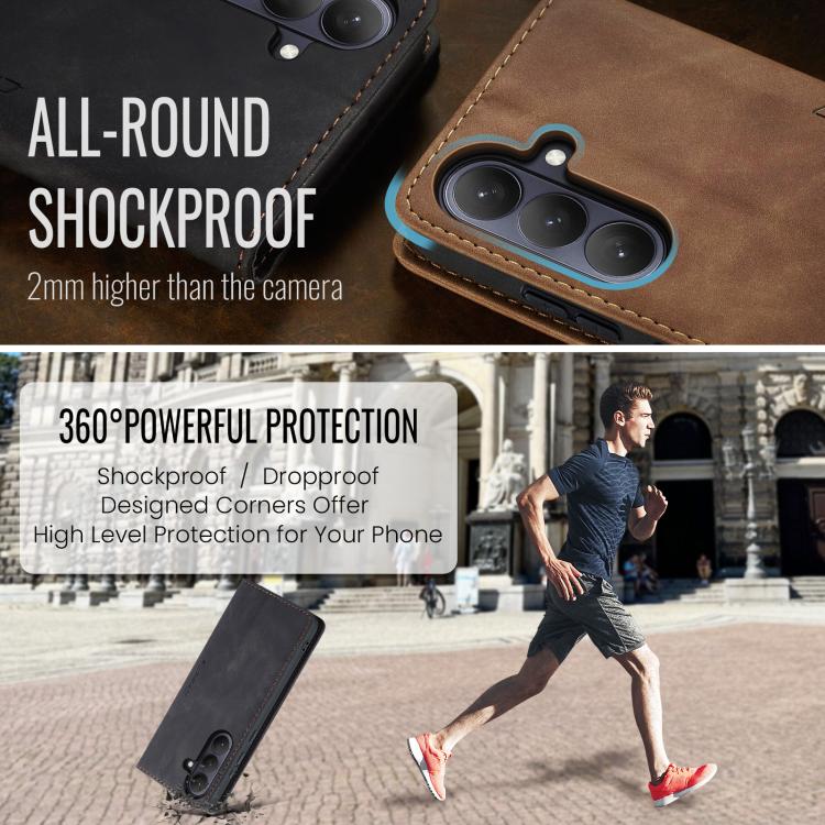 For Galaxy S26 5G CaseMe 013 Multifunctional Horizontal Flip Leather Phone Case