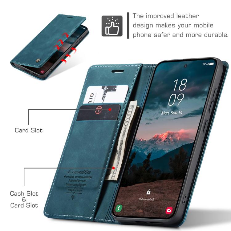 For Galaxy S26+ 5G CaseMe 013 Multifunctional Horizontal Flip Leather Phone Case