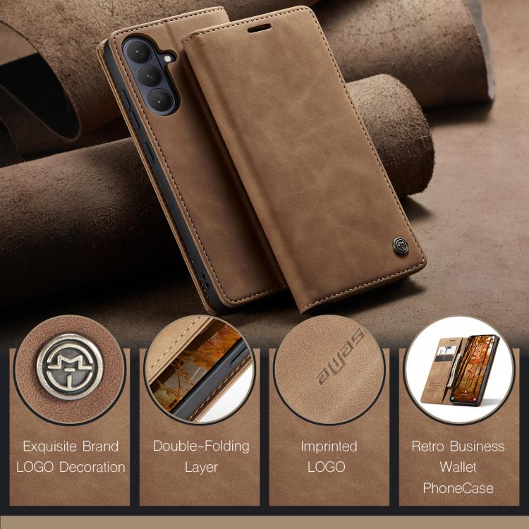 For Galaxy S26+ 5G CaseMe 013 Multifunctional Horizontal Flip Leather Phone Case