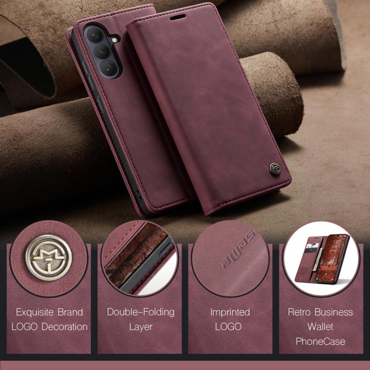 For Galaxy S26+ 5G CaseMe 013 Multifunctional Horizontal Flip Leather Phone Case