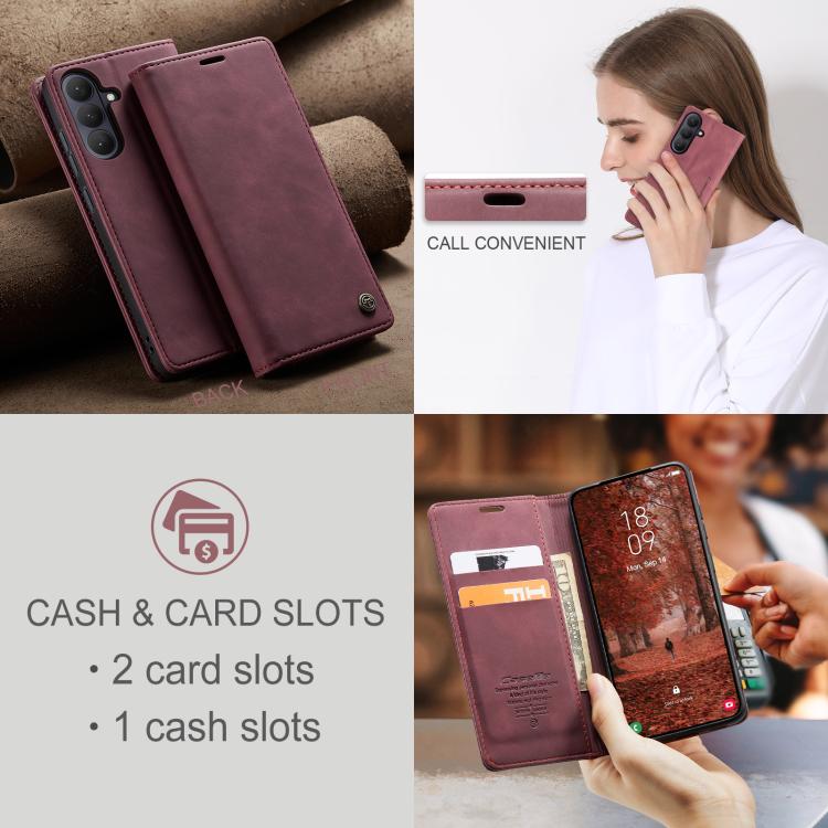 For Galaxy S26+ 5G CaseMe 013 Multifunctional Horizontal Flip Leather Phone Case