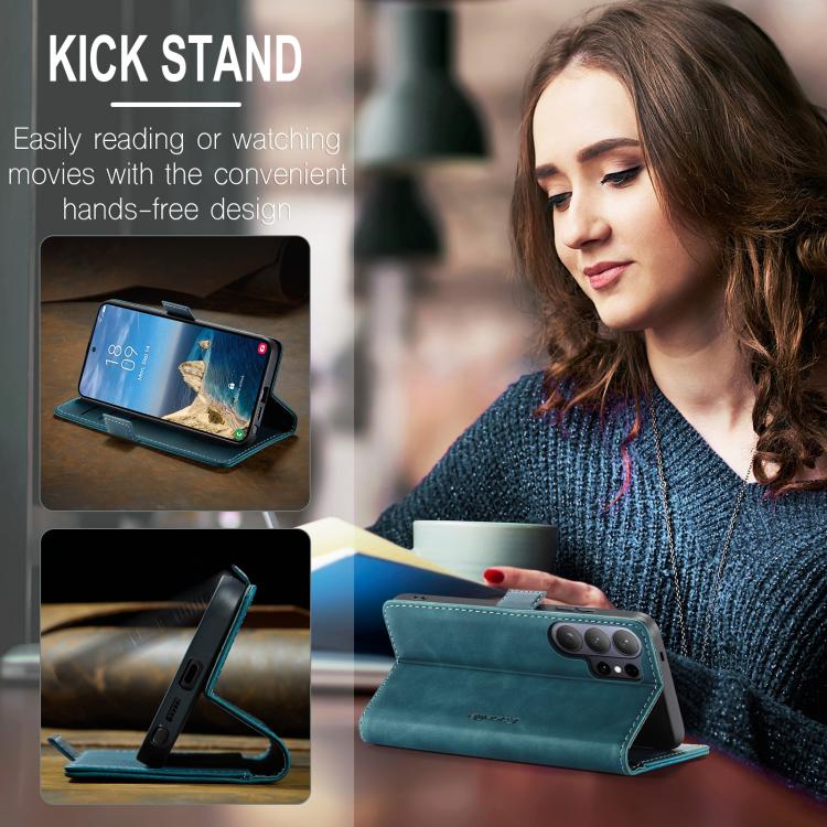 For Galaxy S26 Ultra 5G CaseMe 013 Multifunctional Horizontal Flip Leather Phone Case