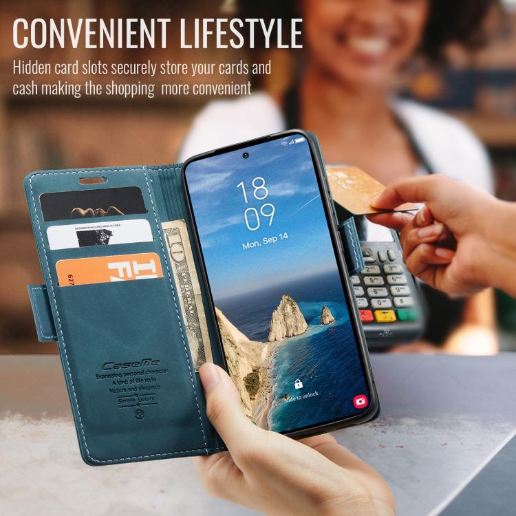 For Galaxy S26 Ultra 5G CaseMe 013 Multifunctional Horizontal Flip Leather Phone Case