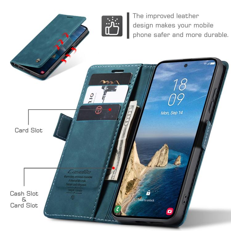 For Galaxy S26 Ultra 5G CaseMe 013 Multifunctional Horizontal Flip Leather Phone Case