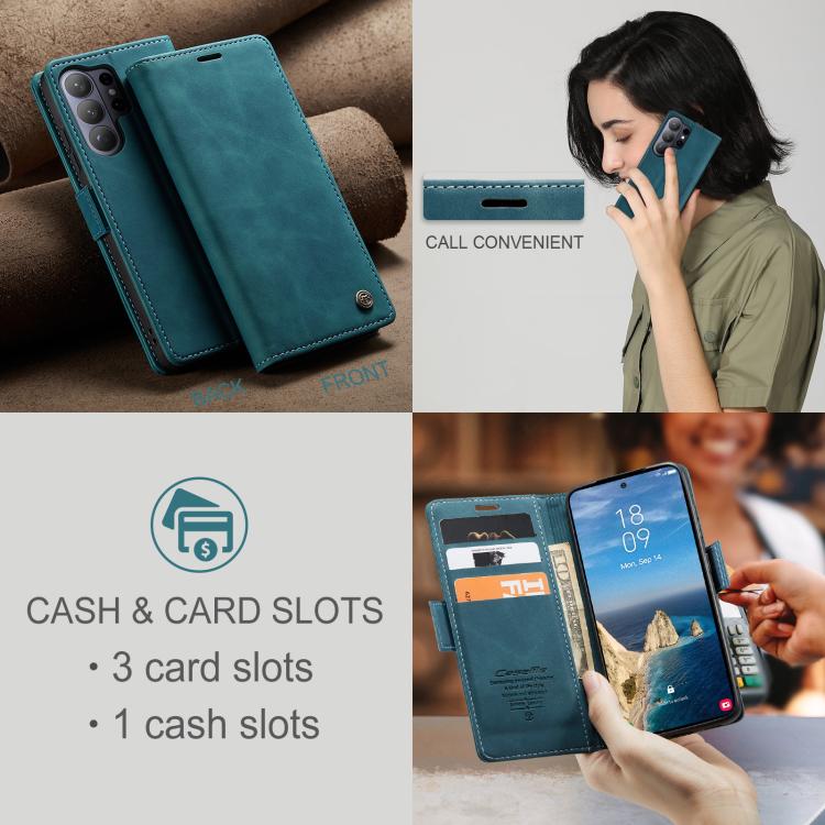 For Galaxy S26 Ultra 5G CaseMe 013 Multifunctional Horizontal Flip Leather Phone Case