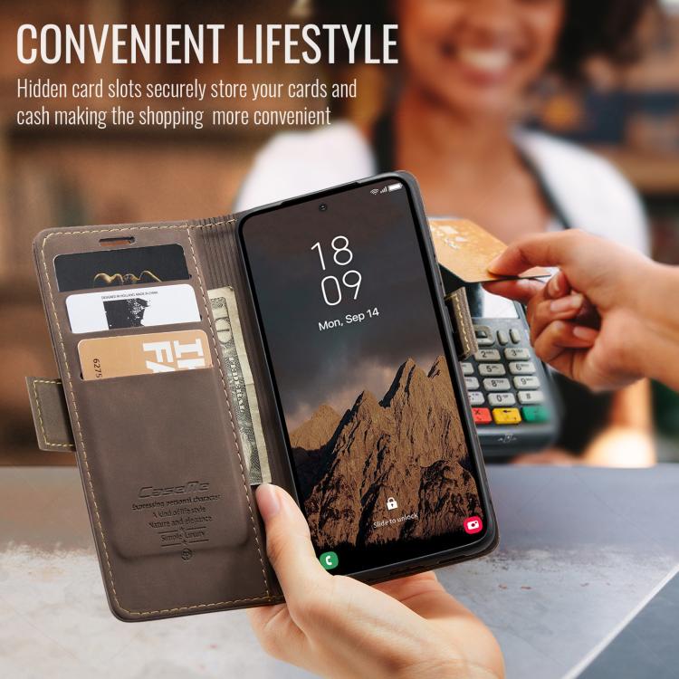 For Galaxy S26 Ultra 5G CaseMe 013 Multifunctional Horizontal Flip Leather Phone Case