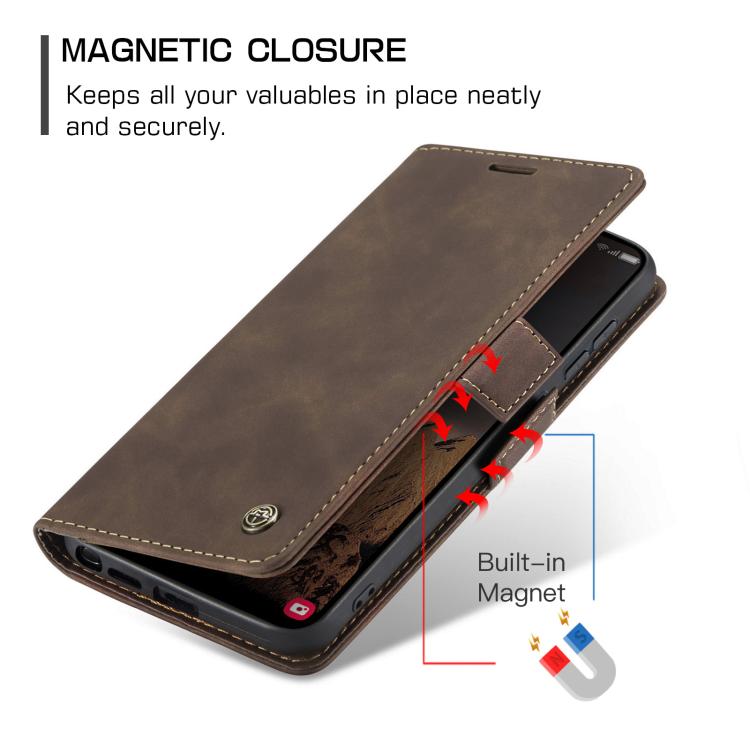 For Galaxy S26 Ultra 5G CaseMe 013 Multifunctional Horizontal Flip Leather Phone Case
