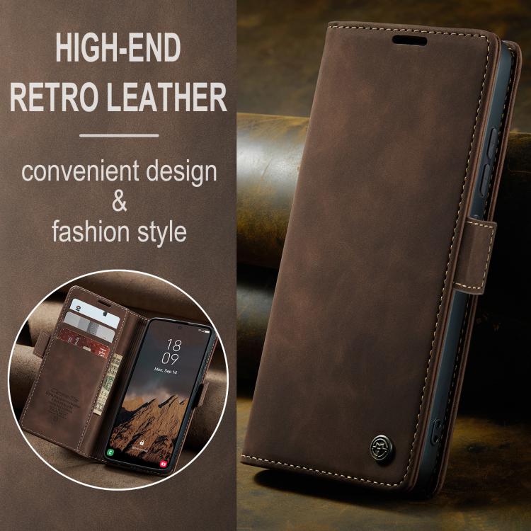 For Galaxy S26 Ultra 5G CaseMe 013 Multifunctional Horizontal Flip Leather Phone Case
