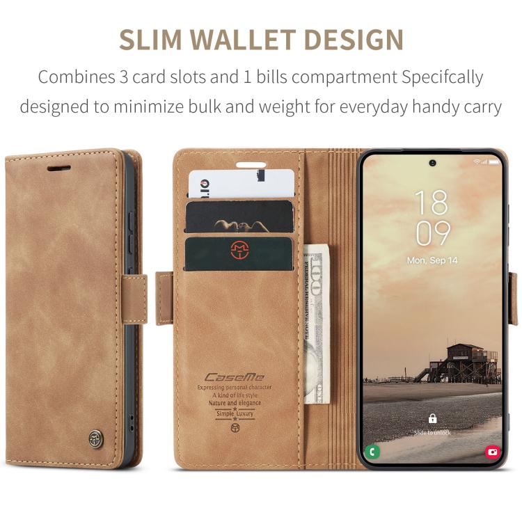 For Galaxy S26 Ultra 5G CaseMe 013 Multifunctional Horizontal Flip Leather Phone Case