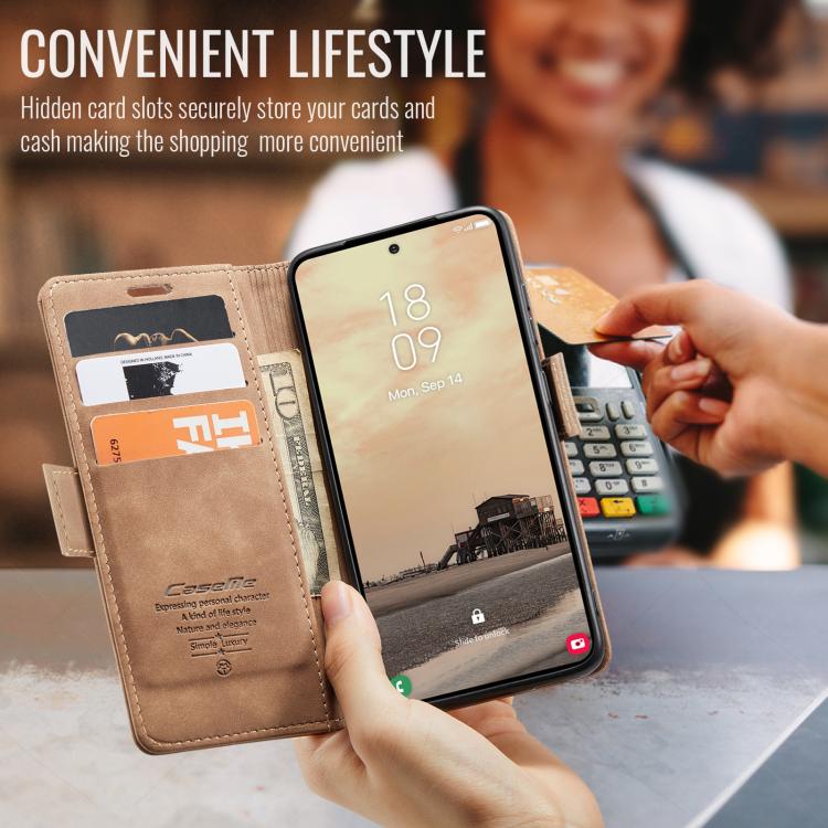 For Galaxy S26 Ultra 5G CaseMe 013 Multifunctional Horizontal Flip Leather Phone Case