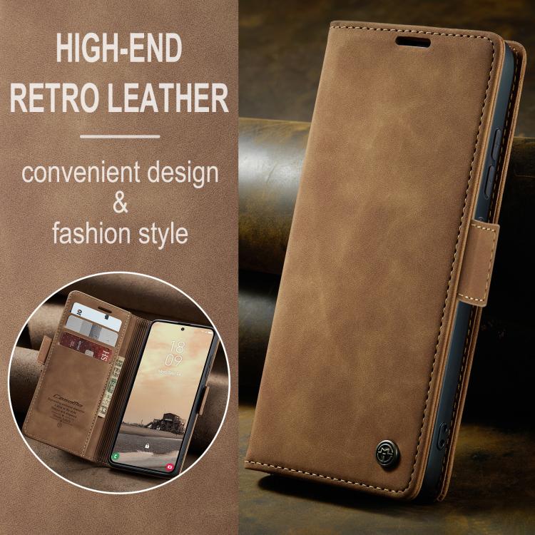 For Galaxy S26 Ultra 5G CaseMe 013 Multifunctional Horizontal Flip Leather Phone Case