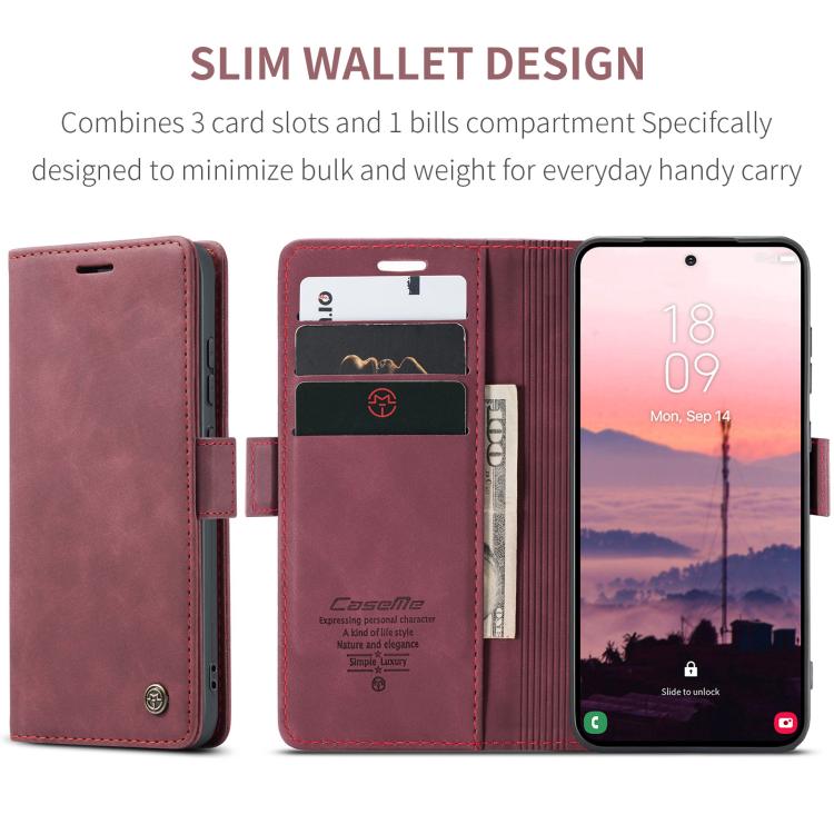 For Galaxy S26 Ultra 5G CaseMe 013 Multifunctional Horizontal Flip Leather Phone Case