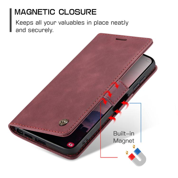 For Galaxy S26 Ultra 5G CaseMe 013 Multifunctional Horizontal Flip Leather Phone Case