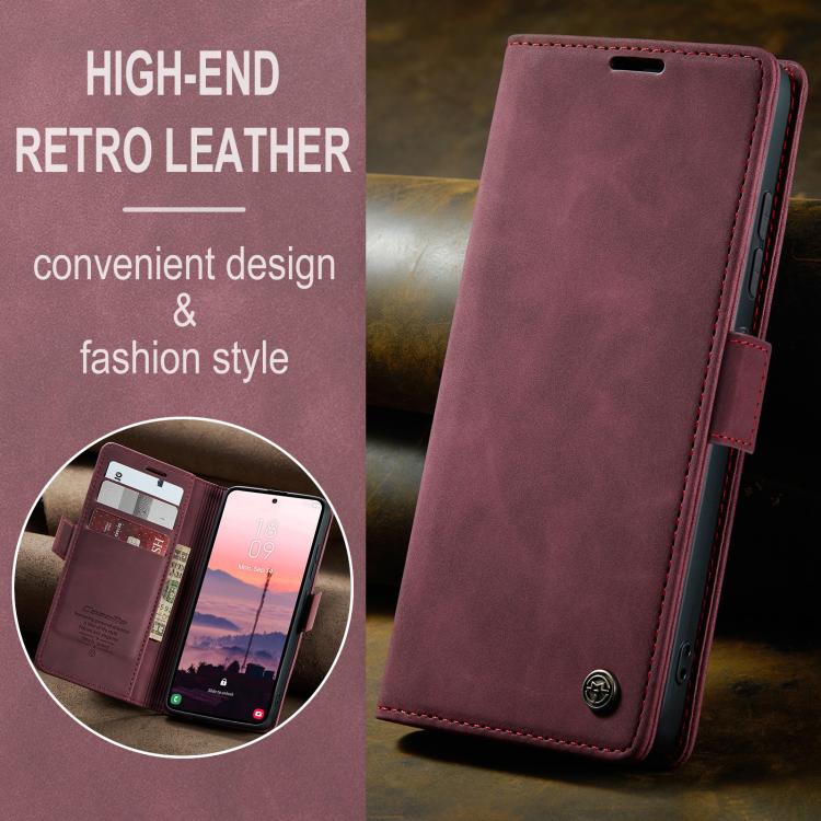 For Galaxy S26 Ultra 5G CaseMe 013 Multifunctional Horizontal Flip Leather Phone Case